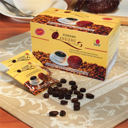 DXN Lingzhi Black Coffee. 20 Sachets. - Click Image to Close