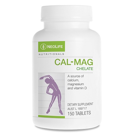 Chelated Cal-Mag. 150 Tablets.