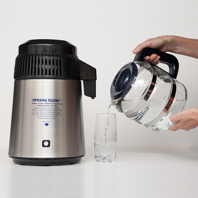 Stainless Steel Water Distiller - Including Glass Jug - Click Image to Close