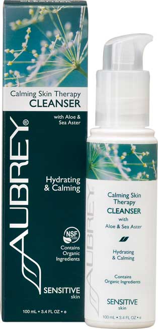Calming Skin Therapy Cleanser with Aloe & Sea Aster. 100ml.