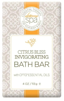 Citrus Bliss Invigorating Bath Bar. 113g.