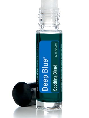 Ice Blue Roll On (Deep Blue). Soothing Blend. 10ml.