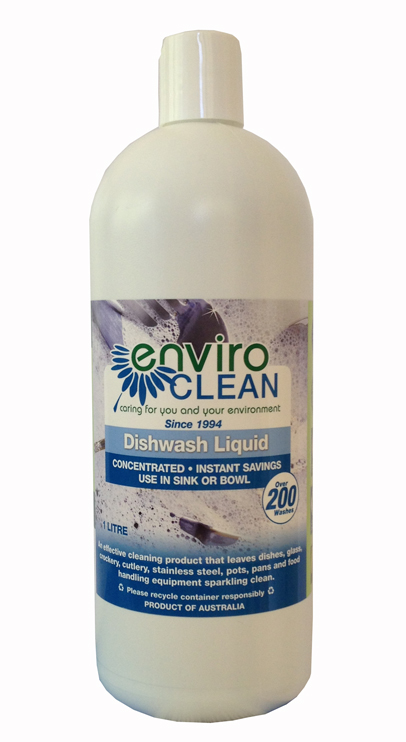 Enviro Clean Dishwash Liquid. 1 Ltre.