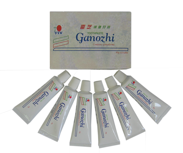 Ganozhi Toothpaste containing Ganoderma (Lingzhi). Box Mini's (6x40gm Tubes).