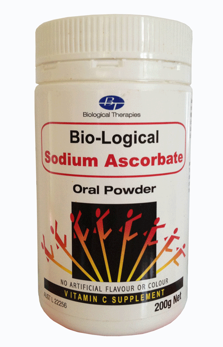 Vitamin C Supplement. Sodium Ascorbate Oral Powder 200g.