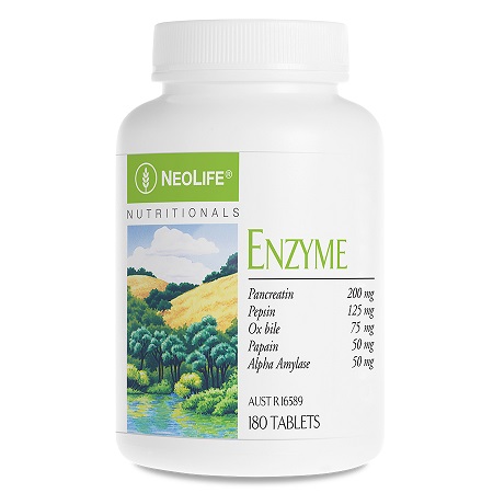 Enzymes. 180 Tablets.