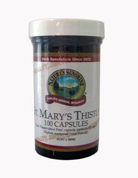 Nature's Sunshine St. Mary's Thistle. 550mg.